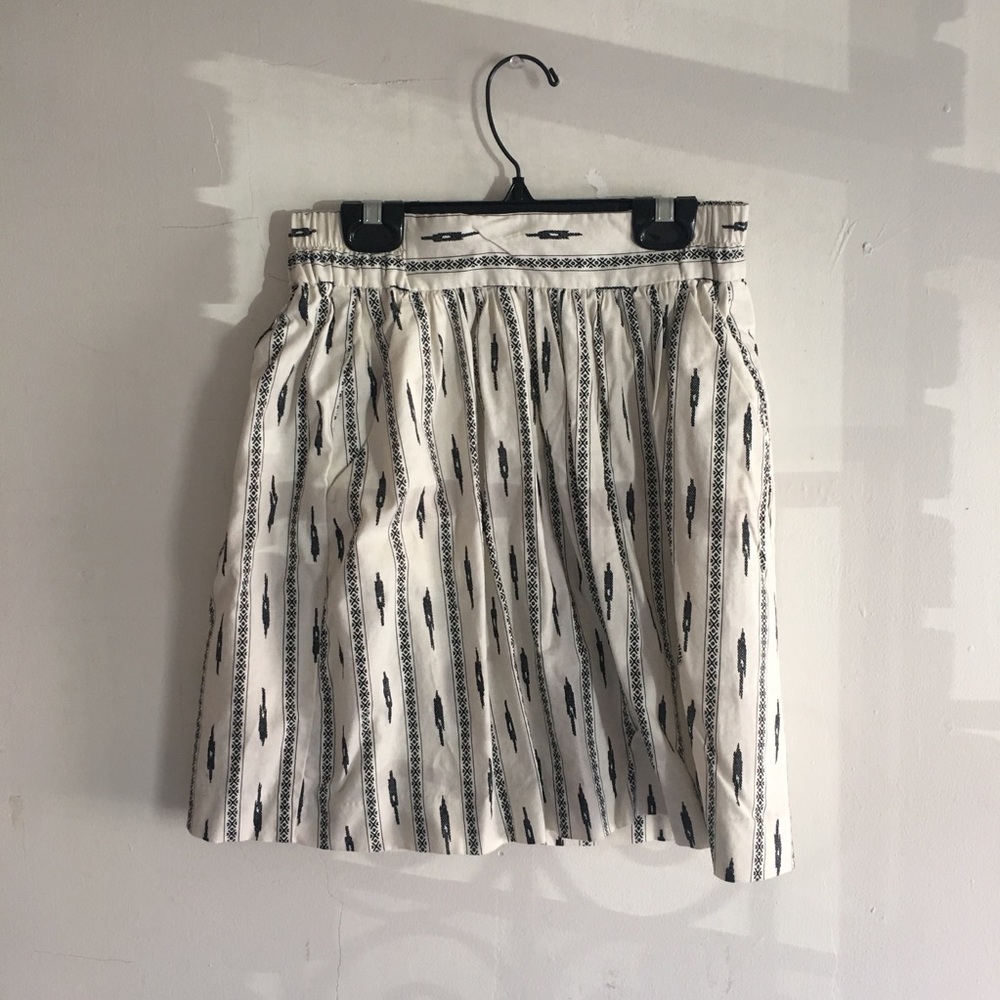 Loft Patterned Skirt - image 1